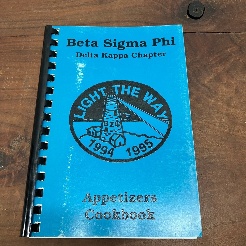 Appetizers Cookbook Beta Sigma Phi Delta Kappa Chapter 1994 Tahlequah OK